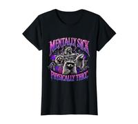 Divertido Fantasma del café para Caminar a mi Perro Salchicha Weenie Camiseta gráfica económica, Mujer, Negro, M