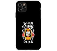 Divertido farol de camping de Nature Calls Carcasa para iPhone 11 Pro Max