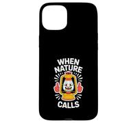 Divertido farol de camping de Nature Calls Carcasa para iPhone 15 Plus