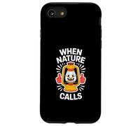 Divertido farol de camping de Nature Calls Carcasa para iPhone SE (2020) / 7 / 8