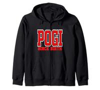 Divertido Filipino Palabra Guapo Guapo Pogi Desde Nacimiento Sudadera con Capucha