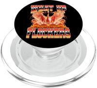 Divertido Flamenco de What Up Flocker, Estilo Pirata de los 90 PopSockets PopGrip para MagSafe