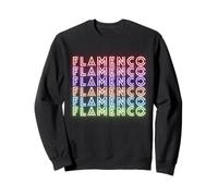 Divertido Flamenco Retro Vintage Baile Música Músico Flamenco Sudadera