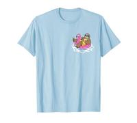 Divertido Flotador de Bolsillo de Perezoso para Piscina, Flamenco, Fiesta de Verano Camiseta