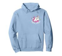 Divertido Flotador de Bolsillo de Unicornio para Piscina, Flamenco, Fiesta de Verano Sudadera con Capucha