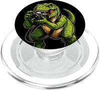 Divertido Fotógrafo T Rex Dice Rawr Cámara Humor Fotografía PopSockets PopGrip para MagSafe