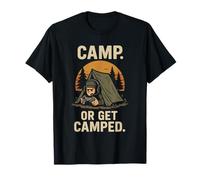Divertido FPS Gamer Humor Camping Juego de Palabras Shooter Broma Amante de los Juegos Camiseta