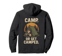 Divertido FPS Gamer Humor Camping Juego de Palabras Shooter Broma Amante de los Juegos Sudadera con Capucha