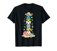 Divertido fútbol Verano Vacaciones Familia Playa niños Mujeres Hombres Camiseta