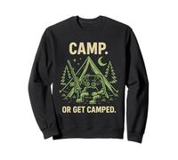 Divertido Gamer Humor FPS Camping Pun Video Juego de Bromas Fan Sudadera
