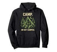 Divertido Gamer Humor FPS Camping Pun Video Juego de Bromas Fan Sudadera con Capucha