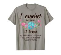 Divertido Ganchillo Amantes del Ganchillo Refranes Ganchillo Camiseta