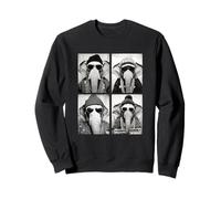 Divertido Gángster Elefante Hip Hop Rap Calle Animal Urbano Meme Sudadera