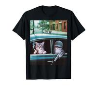 Divertido Gángster Gato Diciendo Mafia Mobster Noir Humor Mujeres Yo Camiseta