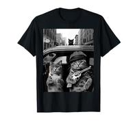 Divertido Gángster Gato Diciendo Mafia Mobster Noir Humor Mujeres Yo Camiseta