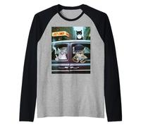 Divertido Gángster Gato Diciendo Mafia Mobster Noir Humor Mujeres Yo Camiseta Manga Raglan
