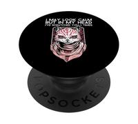 Divertido Gato Amante Gatito PopSockets PopGrip Adhesivo