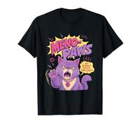 Divertido Gato Menopausia Broma Mujeres Mamás Mamás Madres Abuela Camiseta