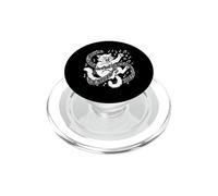 Divertido Gato Música Humor Notas Gráfico Animal Music Lover PopSockets PopGrip para MagSafe