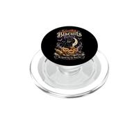 Divertido Gato Negro Halloween Calabaza Espeluznante Galletas panadería PopSockets PopGrip para MagSafe