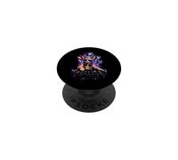 Divertido Gato sin Pelo DJ Disco Ball Retro Party Music Lover PopSockets PopGrip Adhesivo