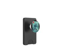 Divertido Gato Surfing Choshi Chiba Japón Wave Art PopSockets PopWallet para MagSafe