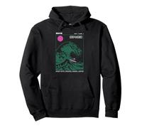 Divertido Gato Surfing Choshi Chiba Japón Wave Art Sudadera con Capucha