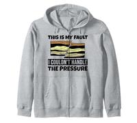 Divertido Geólogo Maestro de Ciencias de la Tierra Geología Juego de Palabras Mi Culpa Sudadera con Capucha