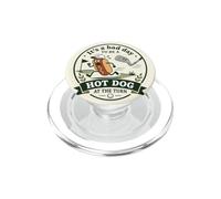 Divertido Golf Hot Dog Turn Snack Fairway Humor Humor Estado de ánimo PopSockets PopGrip para MagSafe