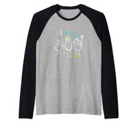 Divertido Golf Humor Buenos Tiempos, Malos Swings, sin remordimientos Camiseta Manga Raglan