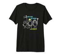 Divertido Golf Humor Buenos Tiempos, Malos Swings, sin remordimientos Camiseta Premium