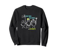 Divertido Golf Humor Buenos Tiempos, Malos Swings, sin remordimientos Sudadera