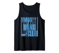Divertido Golfing Swing The Dang Club Blue Golf Mom Camiseta sin Mangas