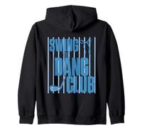 Divertido Golfing Swing The Dang Club Blue Golf Mom Sudadera con Capucha