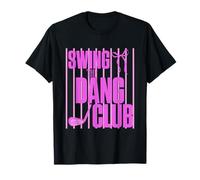 Divertido Golfing Swing The Dang Club Rosa Golf Mamá Camiseta