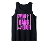 Divertido Golfing Swing The Dang Club Rosa Golf Mamá Camiseta sin Mangas