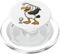 Divertido Golfista Albatros pájaro Jugador de Golf Regalo para Hombres y Mujeres PopSockets PopGrip para MagSafe