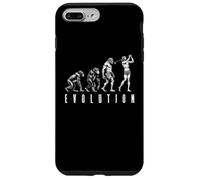Divertido Golfista evolución Hombre Mono cavernícola Jugador de Golf papá Carcasa para iPhone 7 Plus/8 Plus