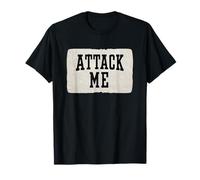 Divertido gráfico Attack Me para los Amantes del Habla Camiseta
