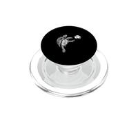 Divertido gráfico de fútbol Turtle Beach Sea Roll para Hombres PopSockets PopGrip para MagSafe