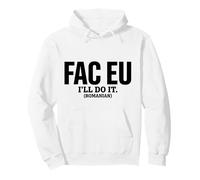 Divertido gráfico de Humor con Frase lingüística de la Herencia rumana Sudadera con Capucha
