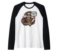 Divertido gráfico de la Historia de los Tudor de Dechead Her King Henry VIII Camiseta Manga Raglan