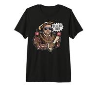 Divertido gráfico de la Historia de los Tudor de Dechead Her King Henry VIII Camiseta Premium