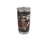 Divertido gráfico de la historia de los Tudor de Dechead Her King Henry VIII Vaso térmico de acero inoxidable de doble pared