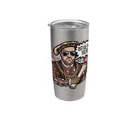 Divertido gráfico de la historia de los Tudor de Dechead Her King Henry VIII Vaso térmico de acero inoxidable de doble pared