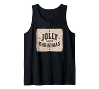 Divertido gráfico de Navidad Jolly Good Camiseta sin Mangas