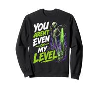 Divertido gráfico de ovnis alienígenas con Texto «You Are N't Even On My Level» Sudadera