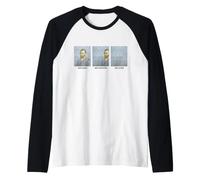 Divertido gráfico de Van Gogh Parody 'Going' Artist Camiseta Manga Raglan