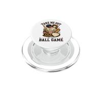 Divertido gráfico Vintage de béisbol Take Me out to The Ball Game PopSockets PopGrip para MagSafe