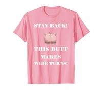 Divertido Gran Culo Butt Hace Giros Anchos Piggy Camiseta, Hombre, Rosado, 3XL